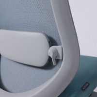 Кресло AksHome FENIX (Феникс) светло-серая сетка+ бирюзовая ткань/серый полиамид купить в Минске Кресло AksHome FENIX (Феникс) светло-серая сетка+ бирюзовая ткань/серый полиамид купить в Минске