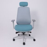 Кресло AksHome FENIX (Феникс) светло-серая сетка+ бирюзовая ткань/серый полиамид купить в Минске Кресло AksHome FENIX (Феникс) светло-серая сетка+ бирюзовая ткань/серый полиамид купить в Минске