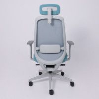 Кресло AksHome FENIX (Феникс) светло-серая сетка+ бирюзовая ткань/серый полиамид купить в Минске Кресло AksHome FENIX (Феникс) светло-серая сетка+ бирюзовая ткань/серый полиамид купить в Минске