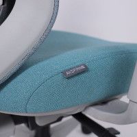 Кресло AksHome FENIX (Феникс) светло-серая сетка+ бирюзовая ткань/серый полиамид купить в Минске Кресло AksHome FENIX (Феникс) светло-серая сетка+ бирюзовая ткань/серый полиамид купить в Минске