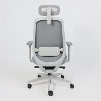 Кресло AksHome FENIX (Феникс) серая сетка + ткань/серый полиамид купить в Минске Кресло AksHome FENIX (Феникс) серая сетка + ткань/серый полиамид купить в Минске