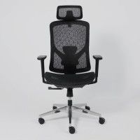 Кресло Aks Prime MAGNUS черная сетка/алюминий купить в Минске