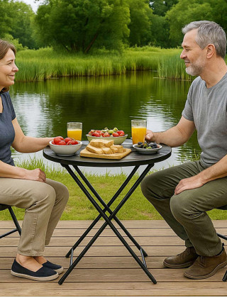 Стул складной 45*49*78 темно-серый купить в Минске