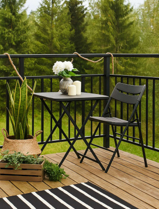 Стул складной 45*49*78 темно-серый купить в Минске