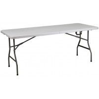 Стол складной Akshome 65905 180*75,5*73 белый Стол складной Akshome 65905 180*75,5*73 белый