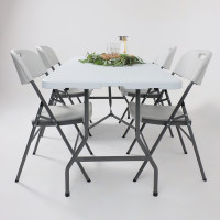 Стул складной AksHome 47*50*84 белый купить в Минске