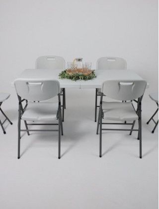 Табурет складной 33*30*45 белый купить в Минске