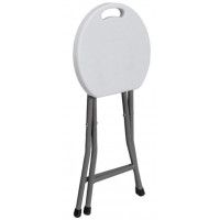 Табурет складной 33*30*45 белый купить в Минске