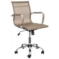 Кресло AksHome Adel NEW (Адель) сетка золото