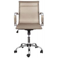 Кресло AksHome Adel NEW (Адель) сетка золото купить в Минске