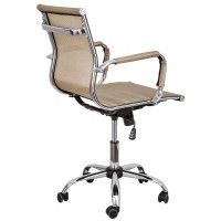 Кресло AksHome Adel NEW (Адель) сетка золото купить в Минске