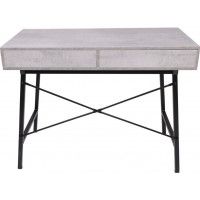 Стол письменный AGAT 1000*500*780 бетон/черный металл купить в Минске