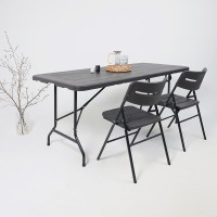 Стол складной Akshome Table AKS тип 5 темно-серый купить в Минске Стол складной Akshome Table AKS тип 5 темно-серый купить в Минске