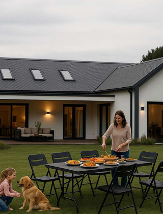 Стол складной Akshome Table AKS тип 5 темно-серый купить в Минске