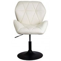 Стул AksHome Oslo (Осло) кремовый велюр/черный купить в Минске