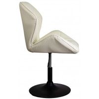 Стул AksHome Oslo (Осло) кремовый велюр/черный купить в Минске