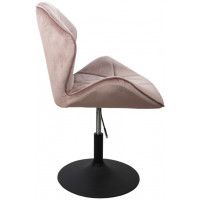 Стул AksHome Oslo (Осло) пыльная роза велюр/черный купить в Минске Стул AksHome Oslo (Осло) пыльная роза велюр/черный купить в Минске