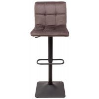 Стул барный AksHome AMAZON (Амазон) тауп велюр HCJ-15/черный купить в Минске