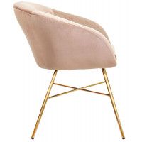 Кресло AksHome AMUR (Амур) светло-коричневый велюр HCJ-11/золото купить в Минске Кресло AksHome AMUR (Амур) светло-коричневый велюр HCJ-11/золото купить в Минске