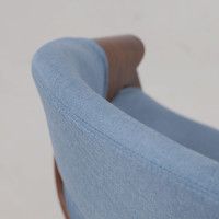 Кресло AksHome Angara (Ангара) ткань небесный XC188-26/черный купить в Минске Кресло AksHome Angara (Ангара) ткань небесный XC188-26/черный купить в Минске