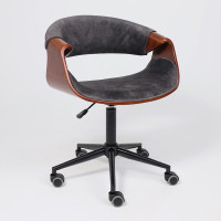 Кресло AksHome Angara (Ангара) велюр темно-серый Fabb 16/черный купить в Минске