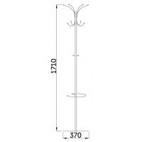 Вешалка AksHome ANTIKA (Антика) белая купить в Минске