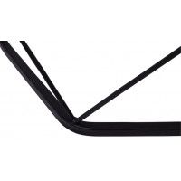 Стол журнальный АРЕНА 535*465*415 белый/черный купить в Минске