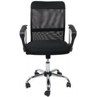 Кресло поворотное Akshome Aria Light ECO/сетка черный/черный купить в Минске