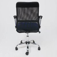 Кресло поворотное Akshome Aria Light ECO/сетка черный/синий купить в Минске