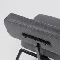 Кресло AksHome ASPEN (Аспен) экокожа винтажный черный WATUSI 16/черный купить в Минске