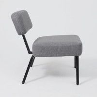 Кресло AksHome ASPEN (Аспен) серая рогожка BJORN 13/черный купить в Минске Кресло AksHome ASPEN (Аспен) серая рогожка BJORN 13/черный купить в Минске