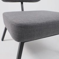 Кресло AksHome ASPEN (Аспен) серая рогожка BJORN 13/черный купить в Минске Кресло AksHome ASPEN (Аспен) серая рогожка BJORN 13/черный купить в Минске