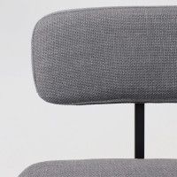 Кресло AksHome ASPEN (Аспен) серая рогожка BJORN 13/черный купить в Минске Кресло AksHome ASPEN (Аспен) серая рогожка BJORN 13/черный купить в Минске