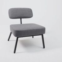 Кресло AksHome ASPEN (Аспен) серая рогожка BJORN 13/черный купить в Минске Кресло AksHome ASPEN (Аспен) серая рогожка BJORN 13/черный купить в Минске