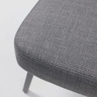 Кресло AksHome ASPEN (Аспен) серая рогожка BJORN 13/черный купить в Минске Кресло AksHome ASPEN (Аспен) серая рогожка BJORN 13/черный купить в Минске