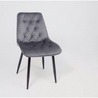 Стул AksHome ASTRA 2 (Астра 2) серый велюр HLR-21/черный купить в Минске Стул AksHome ASTRA 2 (Астра 2) серый велюр HLR-21/черный купить в Минске