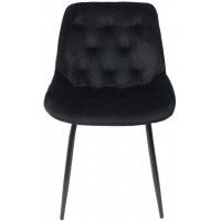 Стул AksHome ASTRA (Астра) черный велюр HLR-66/черный купить в Минске