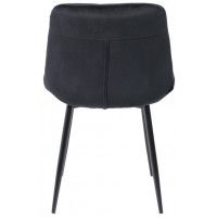 Стул AksHome ASTRA (Астра) черный велюр HLR-66/черный купить в Минске