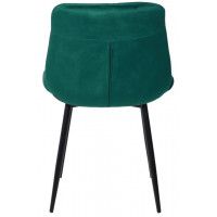 Стул AksHome ASTRA (Астра) зеленый велюр HLR-56/черный купить в Минске