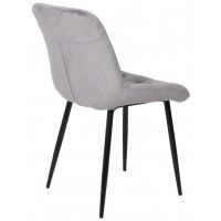Стул AksHome ASTRA (Астра) светло-серый HLR-20/черный купить в Минске