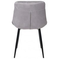 Стул AksHome ASTRA (Астра) светло-серый HLR-20/черный купить в Минске