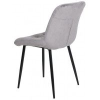 Стул AksHome ASTRA (Астра) светло-серый HLR-20/черный купить в Минске