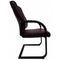Стул Akshome AUGUSTO (Августо) ECO коричневый бриллиант/черный купить в Минске