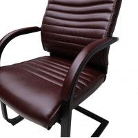 Стул Akshome AUGUSTO (Августо) ECO коричневый бриллиант/черный купить в Минске