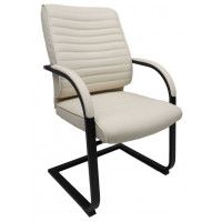 Стул Akshome AUGUSTO (Августо) ECO кремовый/черный