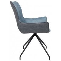 Кресло Алвест AV 317 поворотное голубая/серая замша Kiprus 11/12/черный купить в Минске Кресло Алвест AV 317 поворотное голубая/серая замша Kiprus 11/12/черный купить в Минске