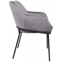 Кресло Алвест AV 318 темно-серый бархат H-15/черный купить в Минске Кресло Алвест AV 318 темно-серый бархат H-15/черный купить в Минске