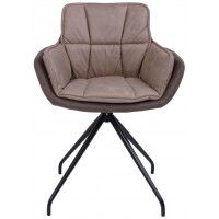 Стул поворотный Алвест AV 326 коричневая замша 04/черный купить в Минске Стул поворотный Алвест AV 326 коричневая замша 04/черный купить в Минске