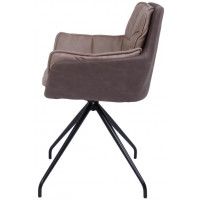 Стул поворотный Алвест AV 326 коричневая замша 04/черный купить в Минске Стул поворотный Алвест AV 326 коричневая замша 04/черный купить в Минске