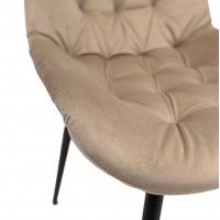 Стул Алвест AV 435 капучино бархат H-65/черный купить в Минске Стул Алвест AV 435 капучино бархат H-65/черный купить в Минске